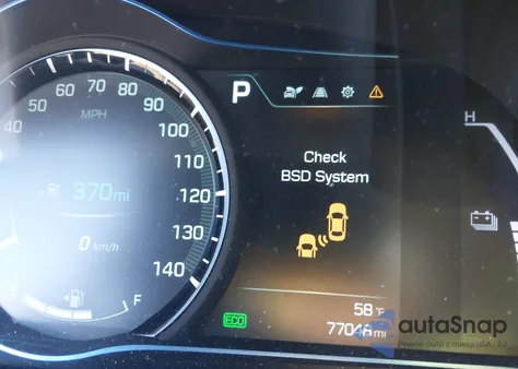 2017 Hyundai Ioniq Hybrid Sel из США, поврежденный, VIN KMHC75LC7HU034321